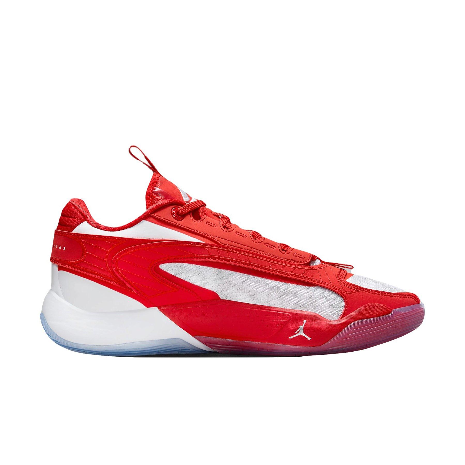Jordan Luka 2 TB "White/University Red/Pure Platinum" Men's Basketball Shoe